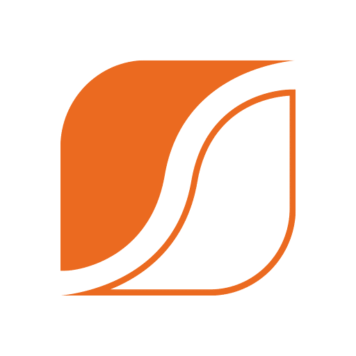 Orange leaf logo