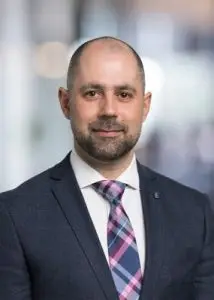 Professional man in suit