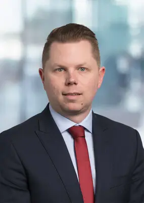 Business professional in suit