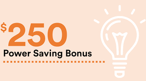 $250 Power Saving Bonus